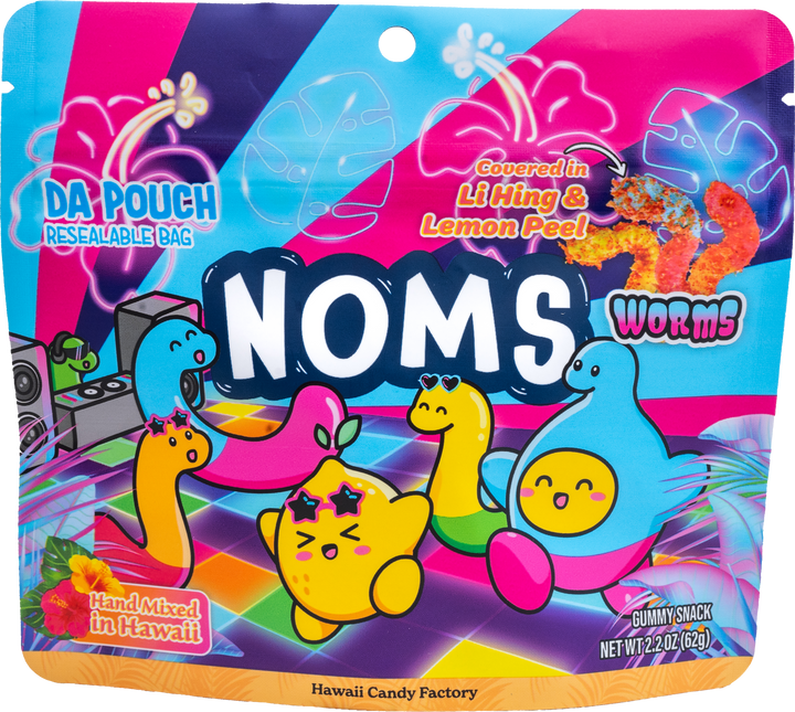 Noms Burst | Da Bag | Li Hing & Lemon Peel Covered Gummies – Hawaii ...