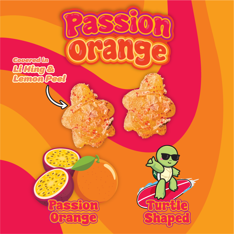 Passion Orange - Da Bag – Hawaii Candy Factory Passion Orange - Da Bag – Hawaii Candy Factory